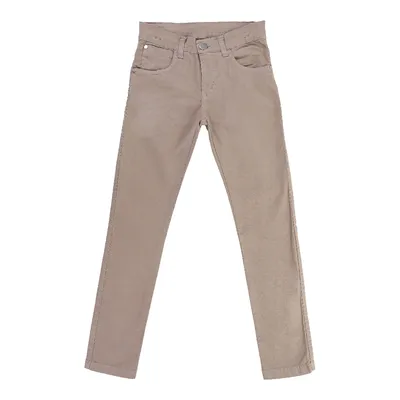 Calça Juvenil Okyside Em Sarja Com Barra Virada Calça Juvenil Okyside Em Sarja Com Barra Virada